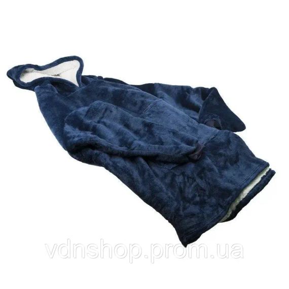 Толстовка-плед з капюшоном для чоловіка та жінки - / Плед жіноча толстовка, худи | Зображення 2