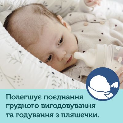 Соска Canpol babies EasyStart силиконовая с широким горлышком, мини 1 шт. (21/719) | Зображення 4