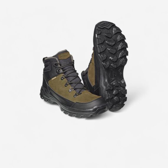 Черевики Crosshunt 100 для полювання водонепроникні зелені - EU42 UA41