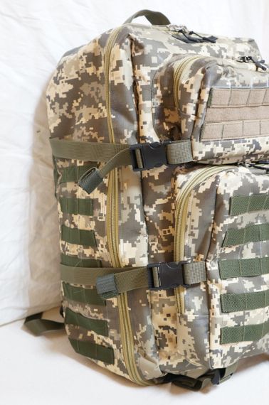 Рюкзак тактический, камуфляж пиксель серый объем 40 л | Зображення 4