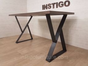 Комплект опор для стола из металла 500×70mm, H=730mm (профильная труба: 70x11mm)