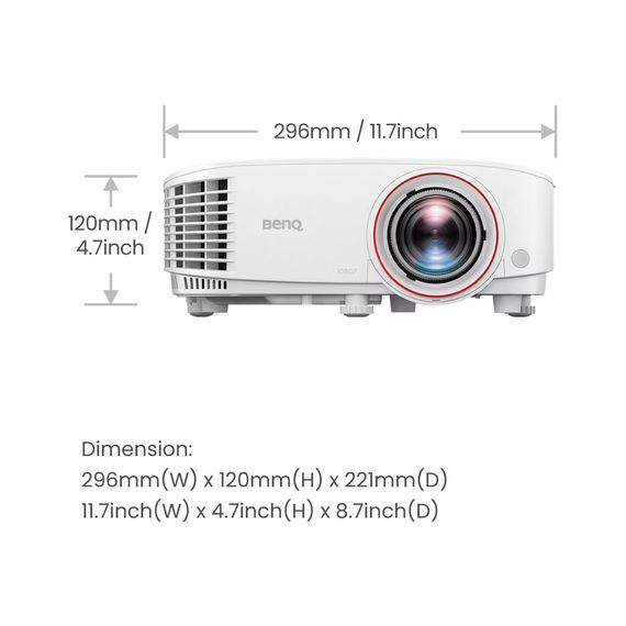Проектор BenQ TH671ST (9H.JGY77.1HE) | Зображення 6