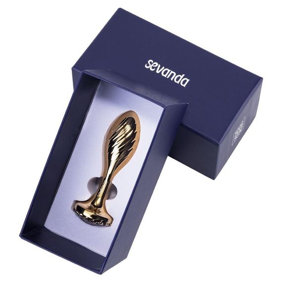 Анальна пробка LOCKINK SEVANDA Pearl Pear-shape Anal Plug Sex Aura | Зображення 8