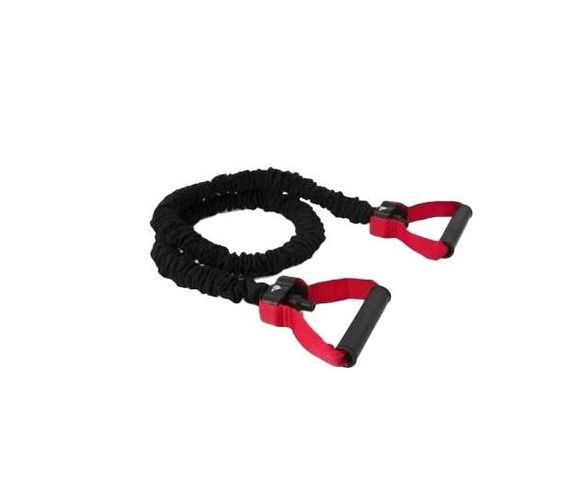 Еспандер трубчастий Adidas Power Tube чорний, червоний Уні 122 см ADTB-10601