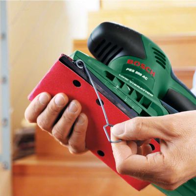 Шлифовальная машина Bosch PSS 200 AC 200Вт, платформа 93x230, 24000 цв/мин, 1.6кг (0.603.340.100) | Зображення 2