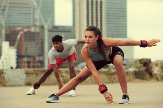 Обважнювачі для щиколотки/зап'ястя Reebok Premium Ankle чорний, червоний Уні 0.5 кг RAWT-11310 | Зображення 2