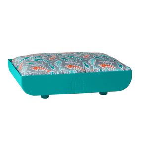 Лежак для котів Jolly Pets Kitty Kasa Penthaus Bed 39 см х 30 см х 10 см бірюзовий