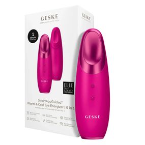 Енерджайзер для очей GESKE Warm&Cool Eye Energizer 6в1 gray, Малиновий