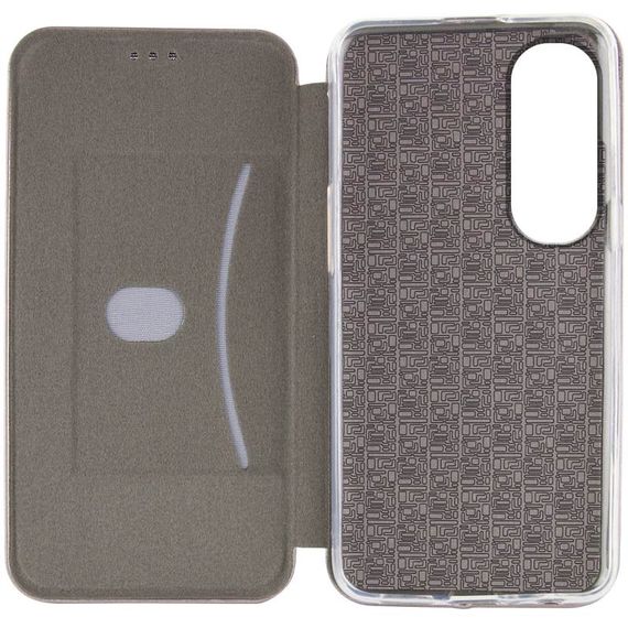 Шкіряний чохол-книжка Classy для Oppo A60 4G Сірий | Зображення 2