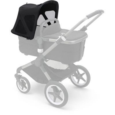 Капюшон для коляски Bugaboo Fox 5/Cameleon 3/Lynx Breezy MIDNIGHT BLACK, летний (100221003) | Зображення 1