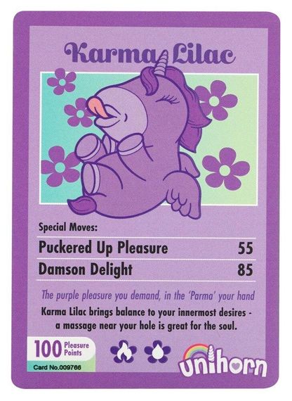Вібратор – єдиноріг з пульсацією Karma Lilac Sex Aura | Зображення 3