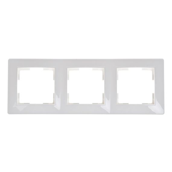 Рамка тройная белая RB-3F/A wh