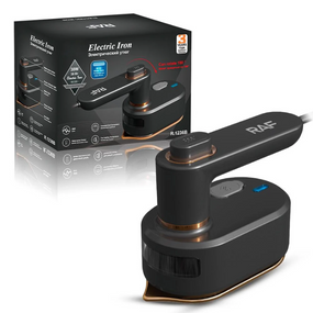 Праска дорожня портативна RAF, Ручна парова праска Чорна   знижка