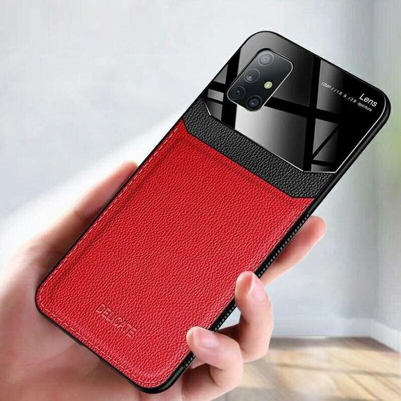 Чохол бампер DELICATE на Samsung Galaxy M30s колір Червоний | Зображення 1