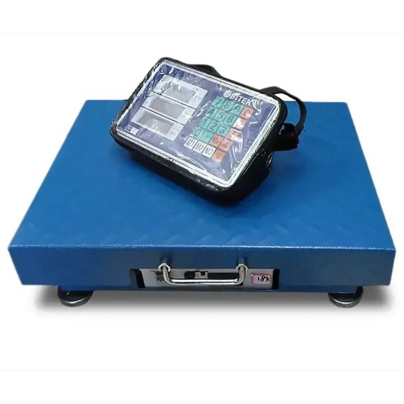 Весы электронные торговые WiFi на 200 кг 32х42см 4В Blue BITEK TCS-R2-200 | Зображення 2
