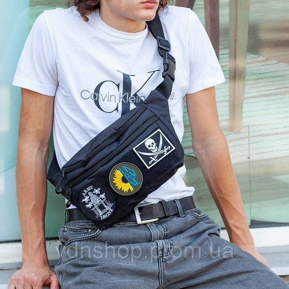 Бананка для повсякденних справ, Бананка із застібкою Чоловіча повсякденна наплічна LW-61 | Зображення 7