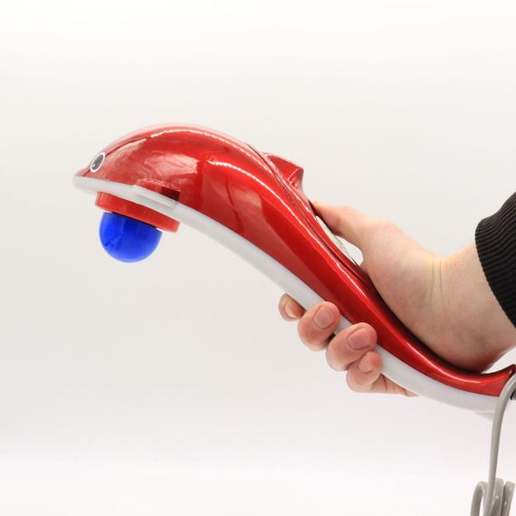 Інфрачервоний масажер для тіла "Дельфін", від мережі, RF-889 (DL117) / Ручний вібромасажер для спини | Зображення 6