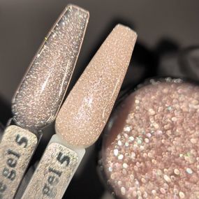 Гель для нарощення Mi Twinkle №5 Builder Gel (світловідбивний ніжно-рожевий) 30мл