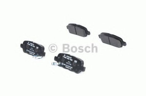 Колодка гальм. диск. INFINITI FX, NISSAN X-TRAIL (T30) задн. (вир-во Bosch) BOSCH 0986494090 на NISSAN X-TRAIL (T31)