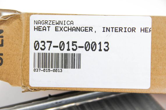 Радіатор печілки CALIBRA/VECTRA A 88- (AC+), LORO (0370150013) | Зображення 2