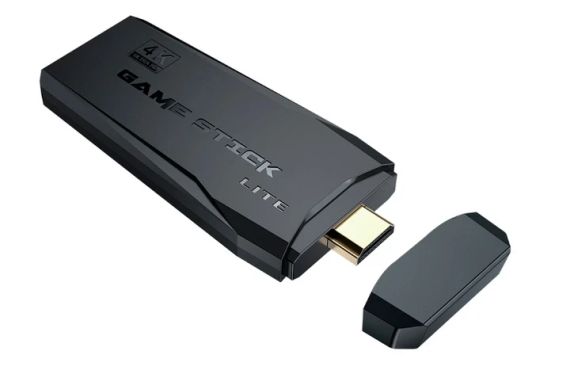 Ігрова приставка M8 64 gb Mini Game Stick 4K HDMI + 2 бездротові джойстики, консоль для телевізора | Зображення 3