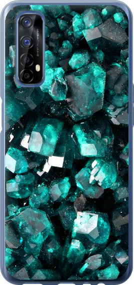 Чехол на Realme 7 Кристаллы 2 "3674u-2081-17620"