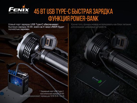 Ліхтар ручний Fenix LR80R | Зображення 9