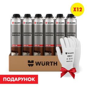 Піна монтажна RS50, 12 шт., комплект №1