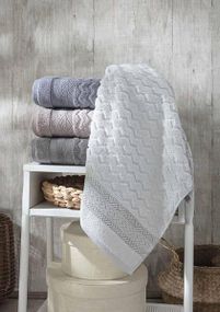 Полотенца Pupilla Maison Волна 50х90см Пенье набор 4шт