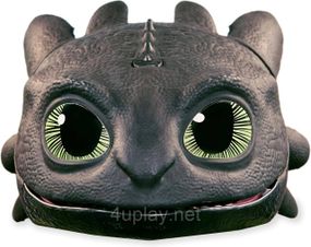 Игрушка интерактивная Dreamworks Dragons Как приручить дракона Маска Беззубик (SM66677/6072832)