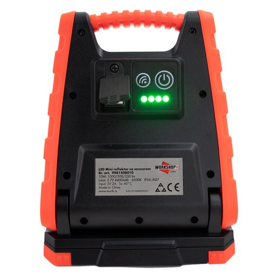 Ліхтар-прожектор акумуляторний WORKSHOP, LED | Зображення 2