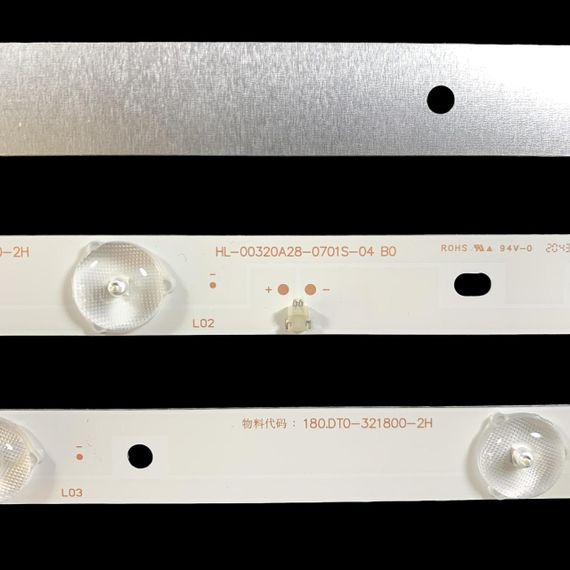 LED підсвітка TV 32“ 32LEM-1007/T2C BBK 32LEM-1009/T2C BBK 32LEM-1042/T2C 32LED731PVR H32B7000K H32B7000E 1шт. | Зображення 1