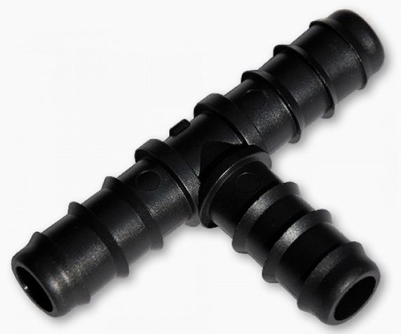 З'єднувач-трійник Bradas для трубки 12 мм 25 шт