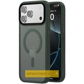 Чохол Ummi Colorful with MagSafe для Apple iPhone 17 Air (6.5") Зелений / Dark Green