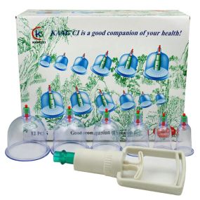 Вакуумні банки 12 штук у комплекті антицелюлітні