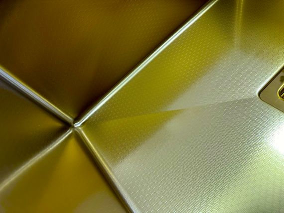 Нерж. мийка Fabiano Quadro 49 Celldecor Nano Gold 8216.401.1698 | Зображення 4