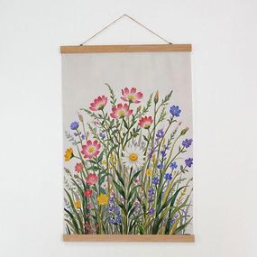 Постер тканевый на стену Garden flowers 60х93 см (TPSR_25F025)
