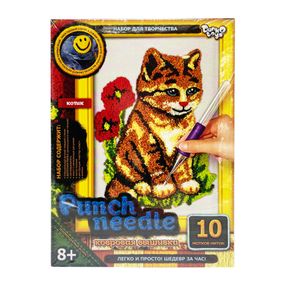 Набор для творчества "Punch Needle: Котик" PN-01-07 ковровая вышивка
