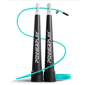 Скакалка скоростная Паверплей 4202 Ultra Speed Rope Бирюзовая (2,9m.)
