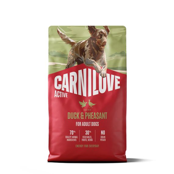 Сухий корм для собак з качкою та фазаном Carnilove Active Duck & Pheasant, 4 кг
