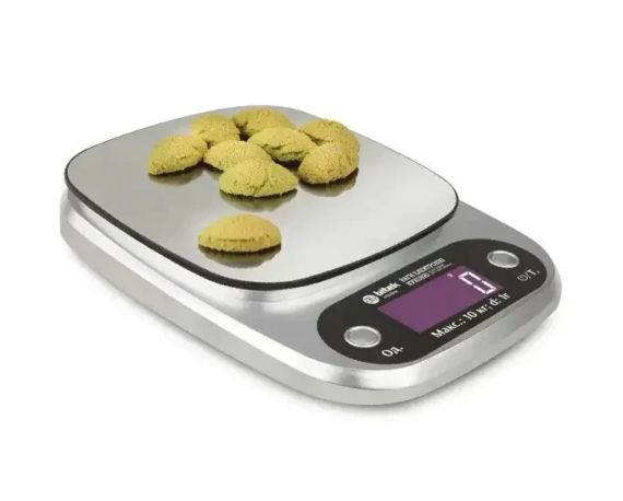 Кухонные весы для продуктов электронные BITEK BT-3055 до 10 кг з LCD дисплеем точные бытовые весы для кухни Серый | Зображення 2