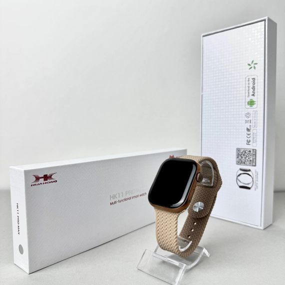 Розумний годинник Smart HK11 Pro Max 46mm Series 11 Gold