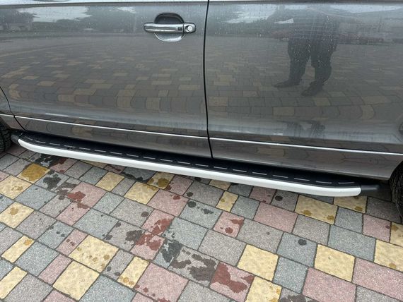 Бокові пороги Fullmond (2 шт., алюміній) для Ауди Q7 2005-2015 рр | Зображення 3