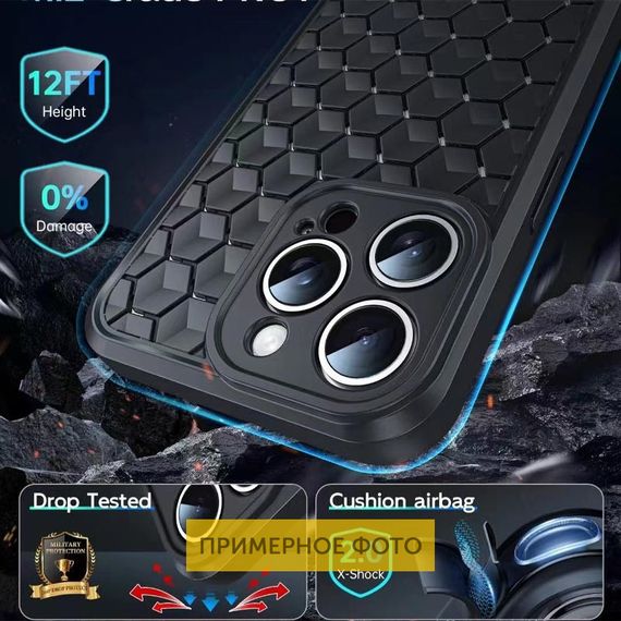 Чехол TPU Honeycomb для Samsung Galaxy A35 | Зображення 1