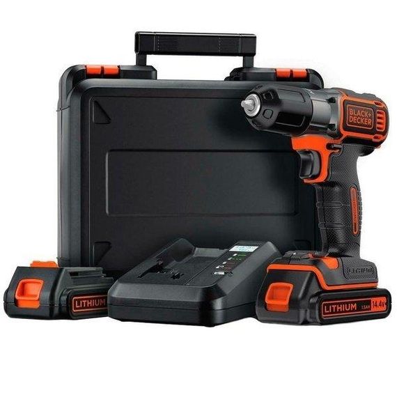 Шуруповерт акумуляторний Black&Decker ASD14KB з АКБ і ЗП в компл | Зображення 1