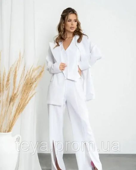 Костюм колір білий розмір XL FI_008654