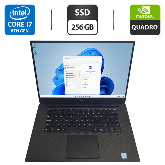 Мобильная рабочая станция Dell Precision 5530 / 15.6" (1920x1080) IPS / Intel Core i7-8750H (6 (12) ядер по 2.2 - 4.1 GHz) / 16 GB DDR4 / 256 GB SSD / nVidia Quadro P1000, 4 GB GDDR5, 128-bit / WebCam б/у