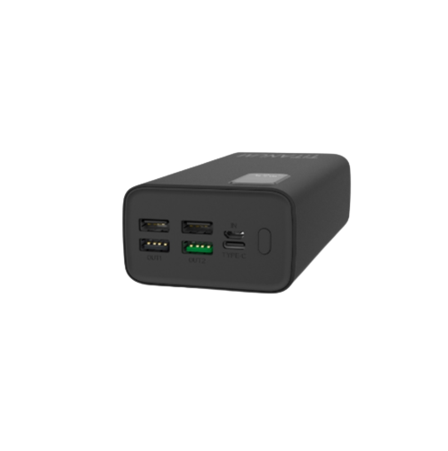 Павербанк 30000mAh Titanum TPB-728S-B 22,5W QC+PD чорний | Зображення 4