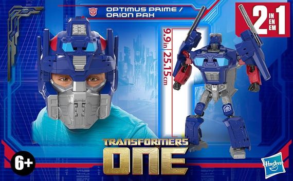 Трансформер Оптимус Прайм 25 см Оригинал Hasbro Transformers Optimus Prime Робот превращается в маску | Зображення 1