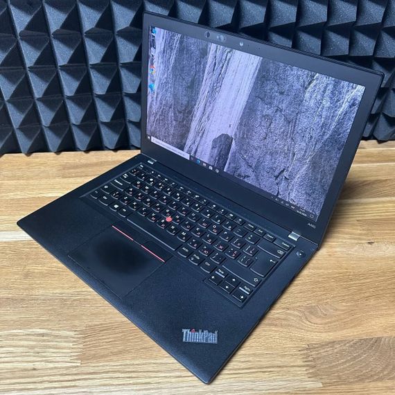 Ультрабук Lenovo ThinkPad A485 / 14" (1920x1080) IPS Touch / AMD Ryzen 3 Pro 2300U (4 ядра по 2.0 - 3.4 GHz) / 8 GB DDR3 / 256 GB SSD / AMD Radeon Vega 6 Graphics / WebCam б/в | Зображення 5